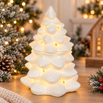 Sapin en céramique lumineux de Noël