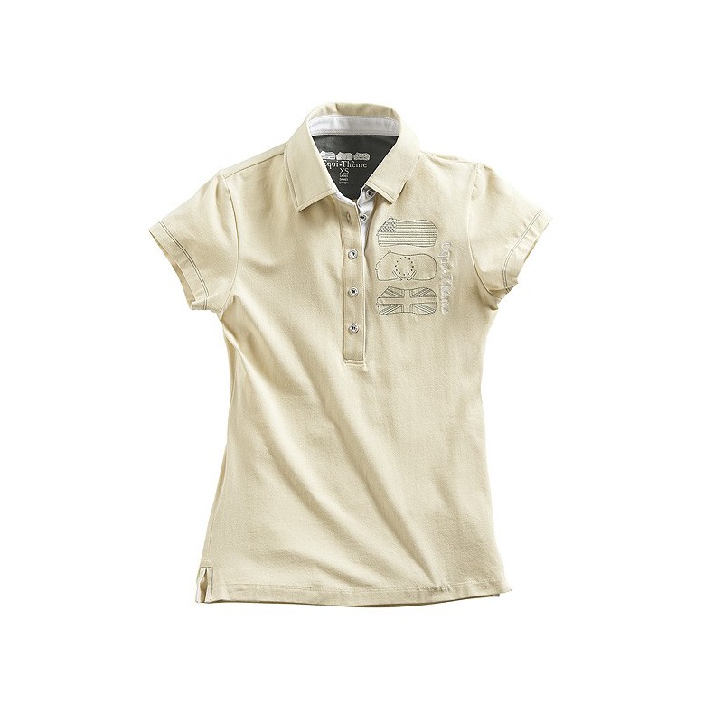 polo equi-thème rugs cut - vêtements d'équitation/polos et chemises