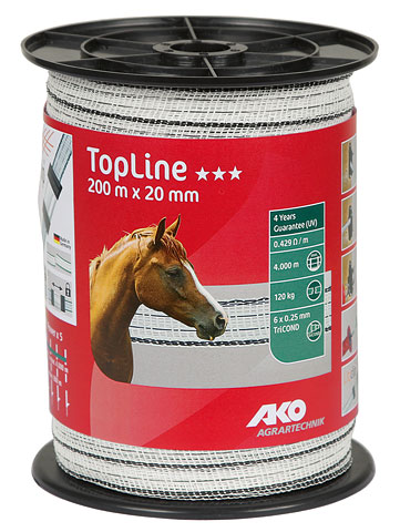 Rubans de clôture TopLine 20 mm3