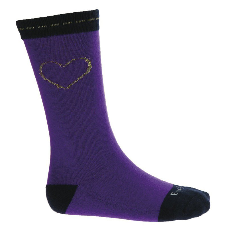 Chaussettes EQUIKIDS Coeur2
