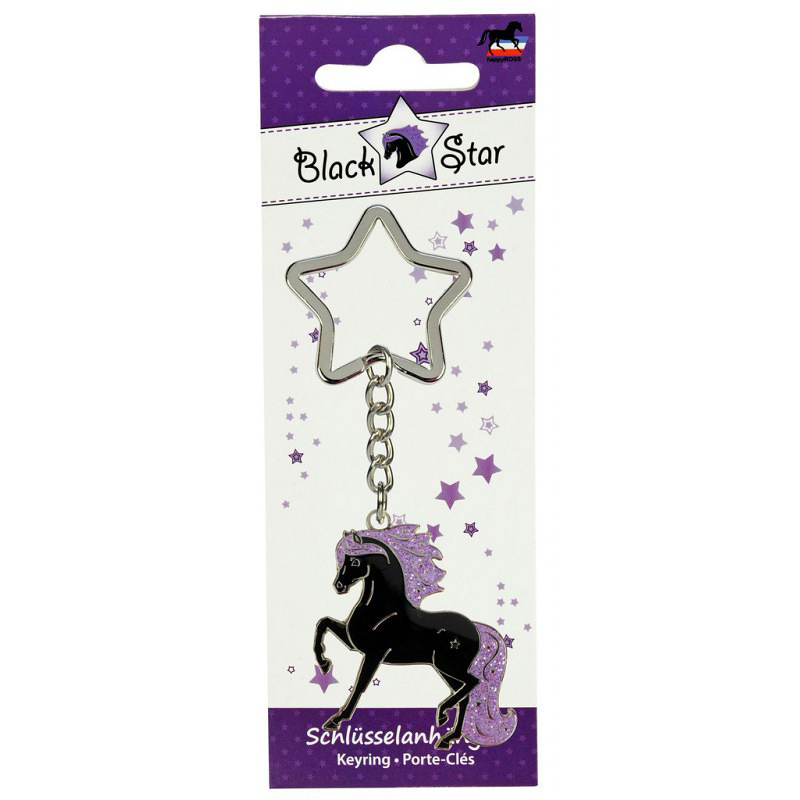 Porte-clés White and Black Star2