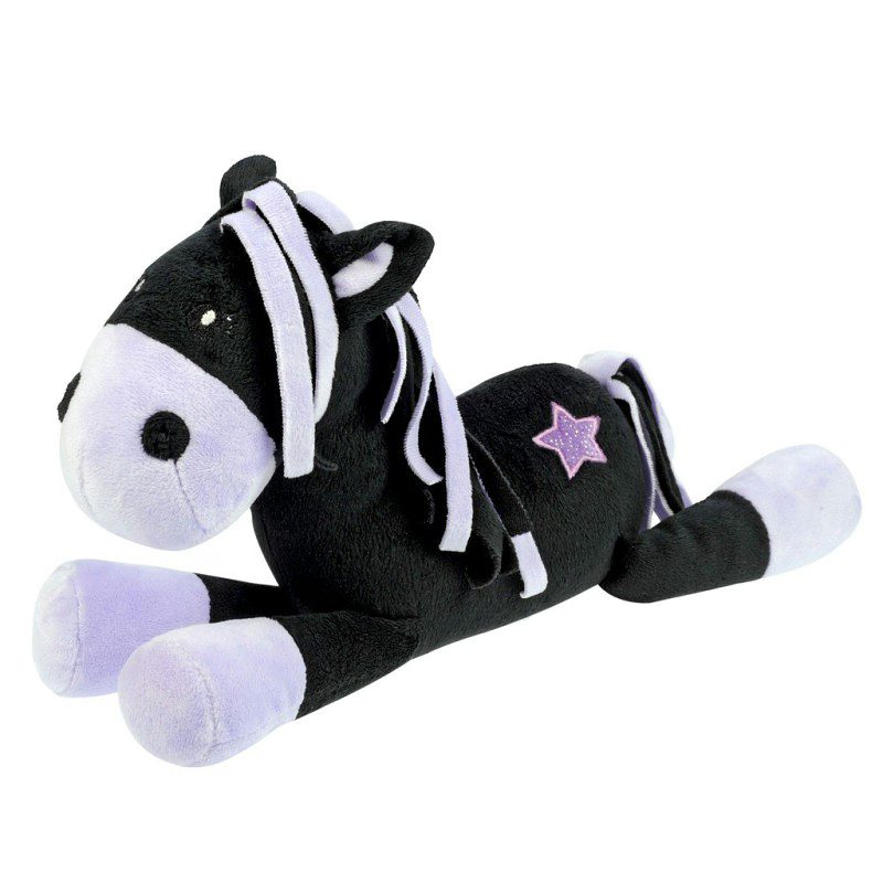 Peluche Pony Black and White Star2