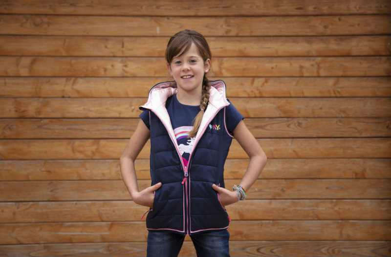 Gilet réversible EQUI-KIDS Jade8