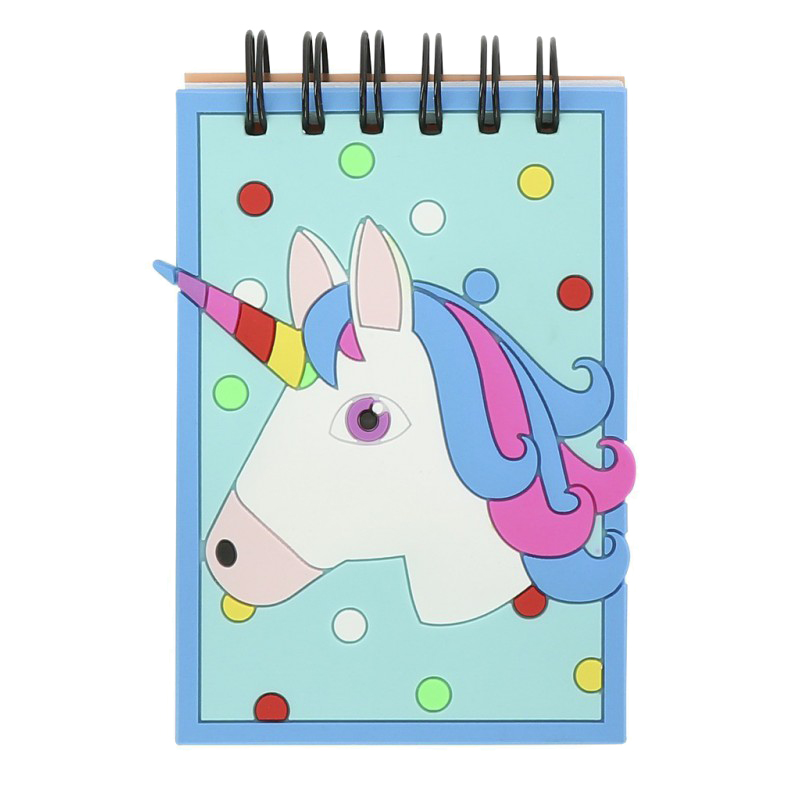 Carnet de notes Equi-kids Licorne x5