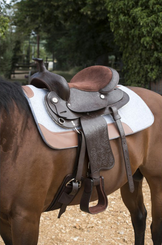 Selle western WESTRIDE Topeka pour poney, âne et cheval1