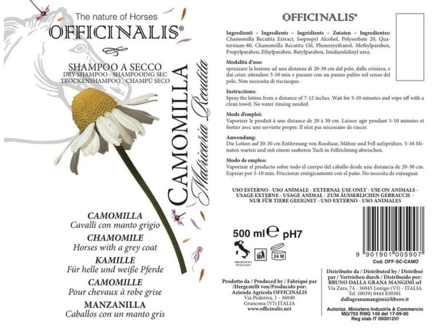 Shampooing sec OFFICINALIS Camomille2