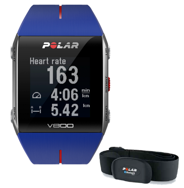 Montre Cardio GPS V800 POLAR avec émetteur cardiaque H7 bluetooth -  Equipement technique du cavalier/Cardiofréquencemètres équin - Sellerie  CPNB personnalisation