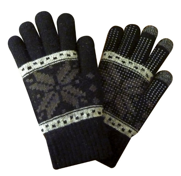 Gants Screentouch Unisize Flocon