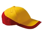 Casquette Racing K-UPYELLOW-RED