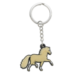 Porte-clés souple poney