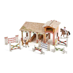 Poney club Papo avec 4 figurines