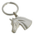 Porte-clés Tête de cheval avec bridon 3D