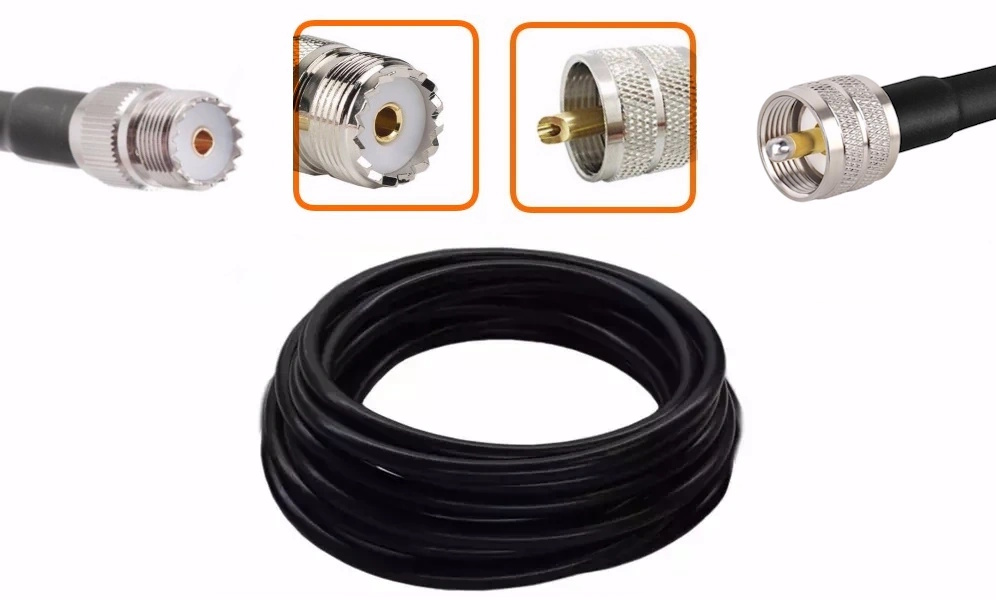 RALLONGE COAXIAL UHF FEMELLE UHF MALE