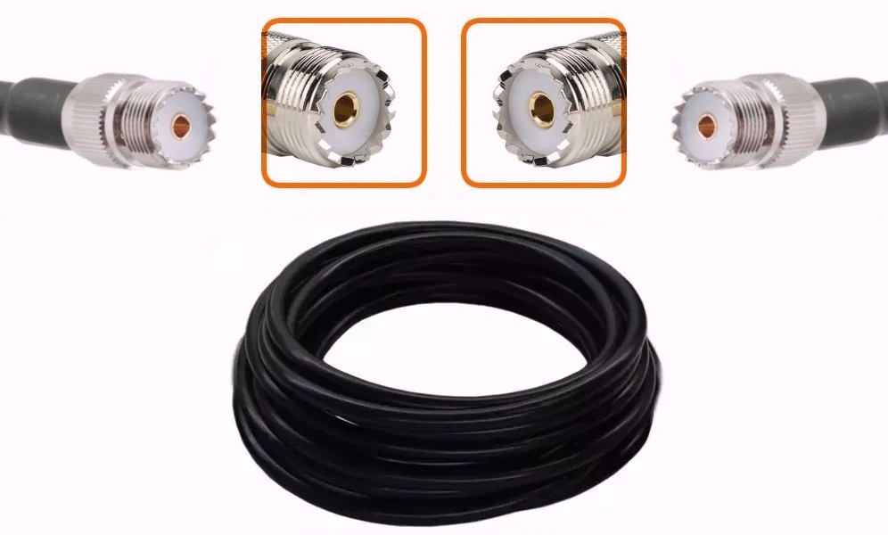 câble UHF femelle vers UHF femelle
