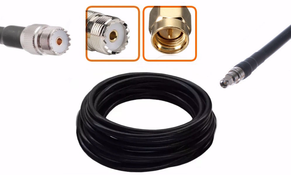 câble UHF femelle vers SMA mâle