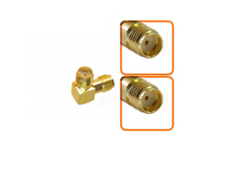 Adaptateurs SMA Mâle Vers RP-SMA Femelle - Lot De 5 Connecteurs Coaxiaux RF, Laiton Plaqué Or, 50 Ohm, 0-6 GHz - Pour Antennes, Câbles Et Appareils Sans Fil - 7