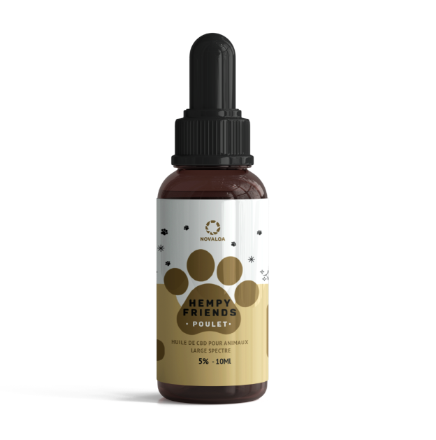 huile-cbd-animaux-5-saveur-poulet