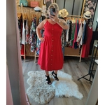 robe bouton rouge1