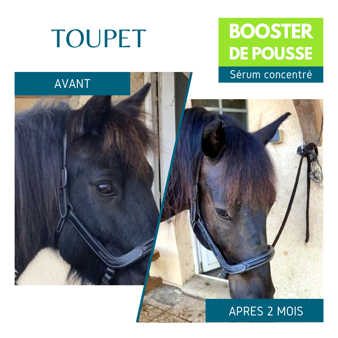 SOIN BOOSTER DE POUSSE - CRINS TOUPET - EQUI COSMETIQUE