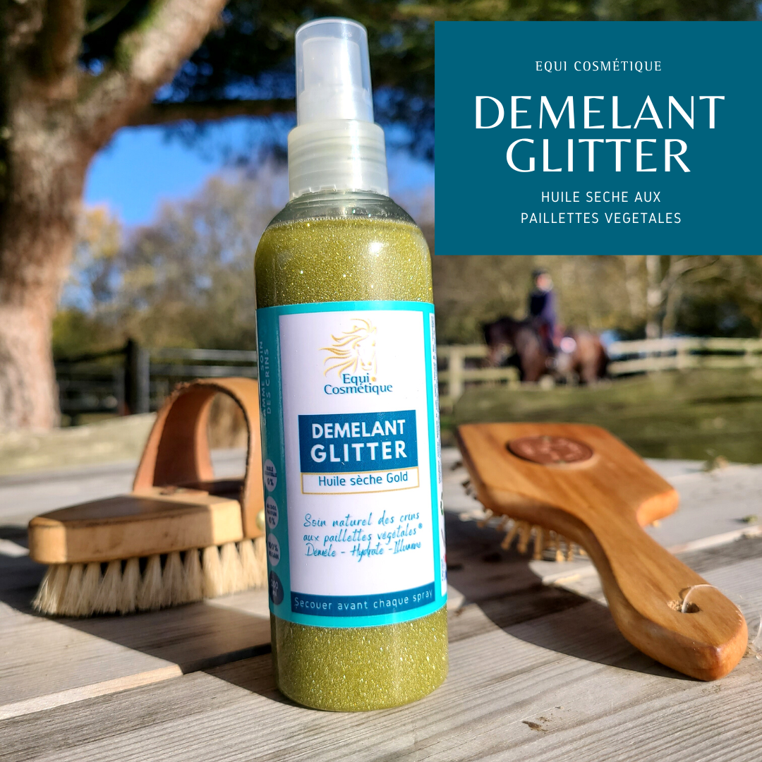 PRODUIT NATUREL DEMELANT PAILLETTE - GLITTER EQUI COSMETIQUE