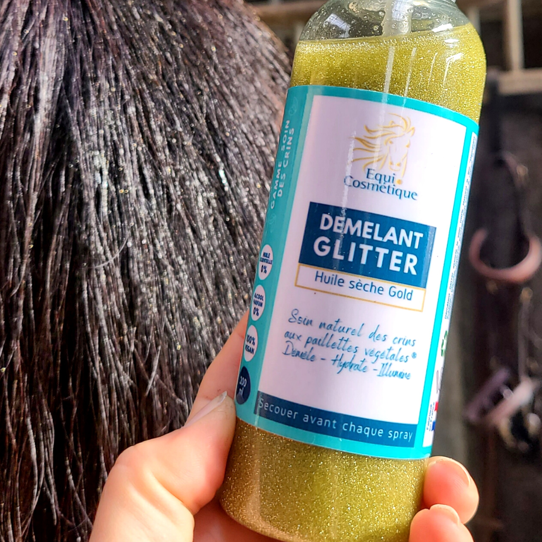 SOIN NATUREL DEMELANT PAILLETTE - GLITTER EQUI COSMETIQUE