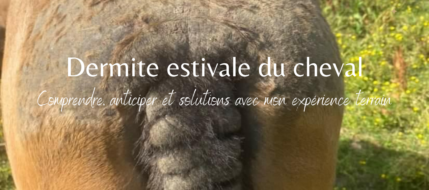 Dermite estivale du cheval : comprendre la DERE pour mieux accompagner sa peau