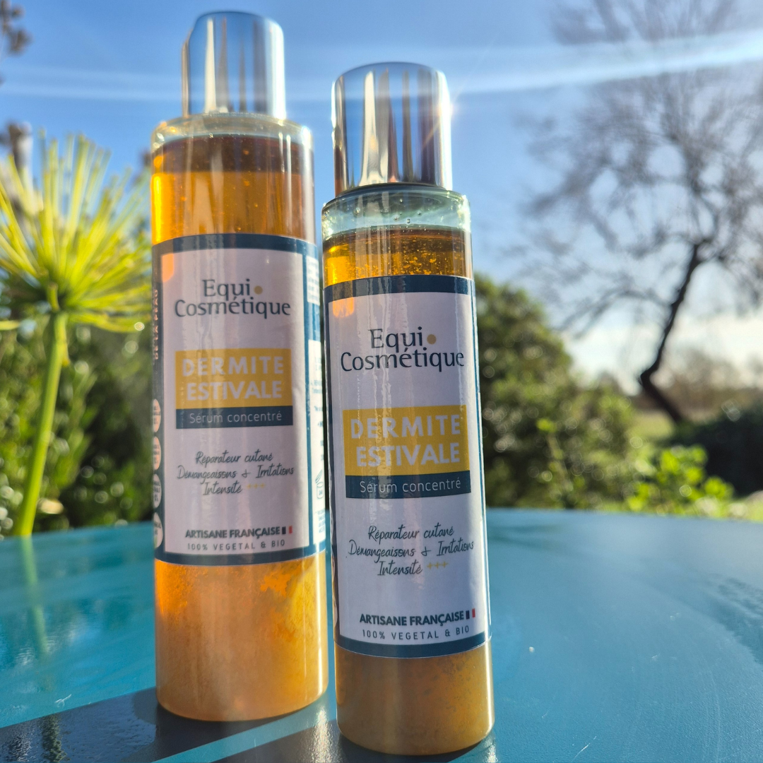 Sérum Dermite Estivale Equi Cosmétique pour la peau du cheval sujette aux démangeaisons