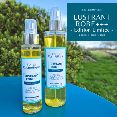 SOIN NATUREL CHEVAUX  - LUSTRANT ROBE NATUREL - EQUI COSMETIQUE