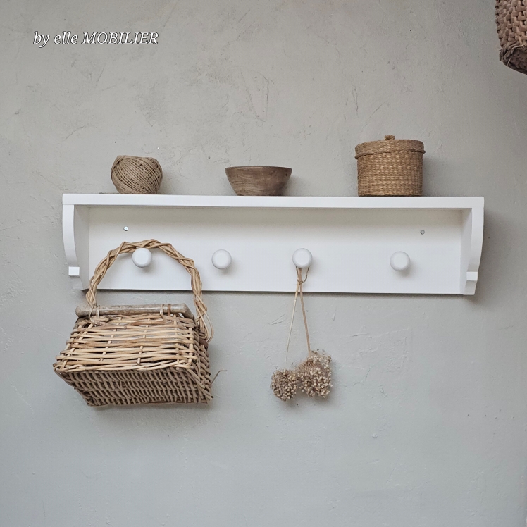 20250324_081221ancien porte manteau etagere blanc 4 pateres