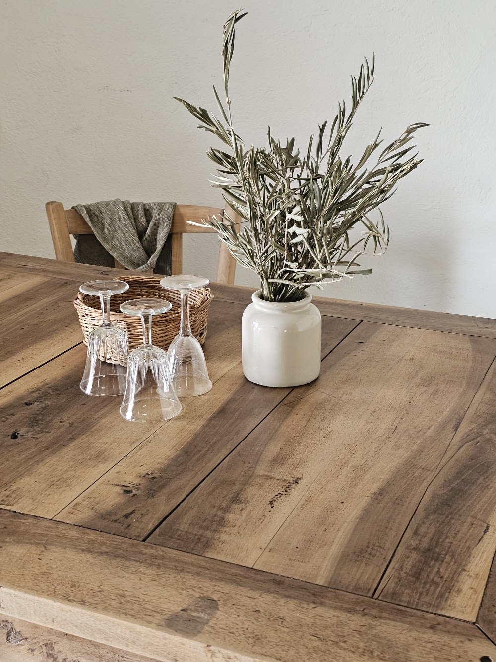 Table de Ferme en Chêne Massif – 3 Tiroirs – Style Authentique20260505_155803