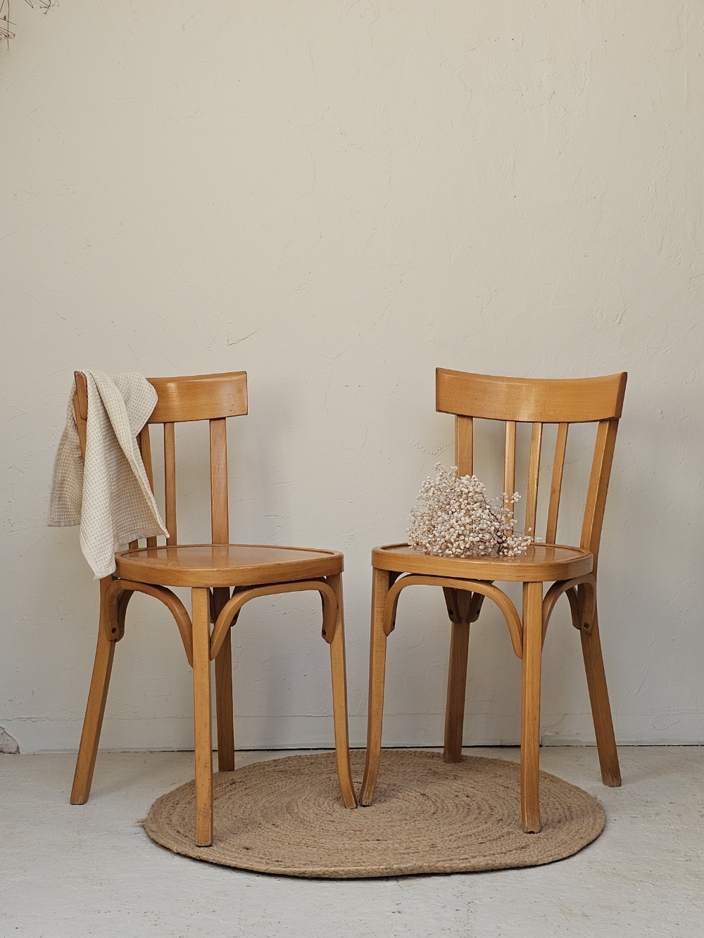 Lot de 2 chaises bistrot vintage Baumann en bois courbé20260903_152056