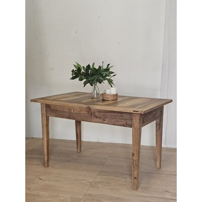 Table de cuisine ancienne style table de ferme en bois20260629_170904