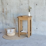 20250530_110736sellette art deco en chene avec etagere et rangement