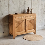 20250603_130924ancien buffet 2 portes deus tiroirs art deco -brocante-vintage
