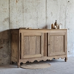 ancien buffet 2 porte style louis xv en chene brut20250630_111912