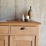 ancien buffet 2 porte en chêne -clair20250701_173941