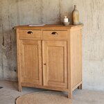 ancien buffet 2 porte en chêne -clair20250701_173919
