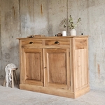Buffet ancien hêtre & sapin ciré – 2 portes 2 tiroirs20250802_150222
