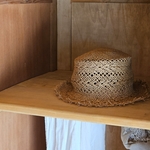 Armoire vintage – portes coulissantes – penderie et étagères – années 50:6020250814_172342