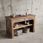 20250904_160742ancien meuble de metier bois noyer massif matelier ilot  Moyenne