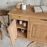 20250911_084540Buffet Art Déco en chêne massif – années 1930