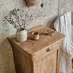 Meuble ancien en bois brut-le charme des meubles de brocante -chevet20251025_144335