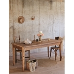 ancienne table de ferme en bois massif-noyer-chêne -vintage 20251103_155656