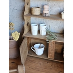 ancienne etagere avec placard à poser vintage bois brut chêne20251104_111724