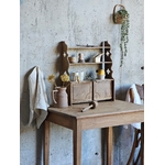 ancienne etagere avec placard à poser vintage bois brut chêne20251104_111408