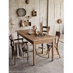 ancienne table de ferme en vhêne et noyer