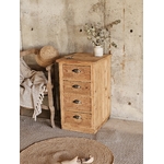 Petit meuble ancien 4 tiroirs en sapin brut20251208_141452