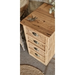 Petit meuble ancien 4 tiroirs en sapin brut20251208_141650