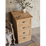 Petit meuble ancien 4 tiroirs en sapin brut20251208_141506