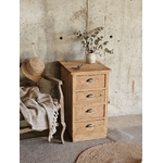 Petit meuble ancien 4 tiroirs en sapin brut20251208_141442
